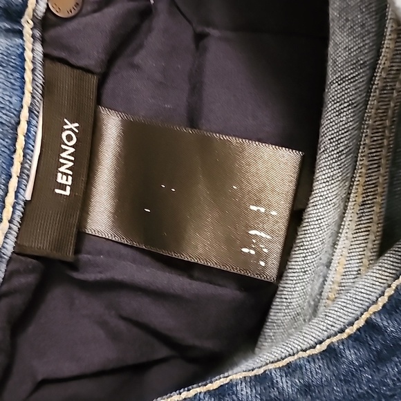 Paige Lennox Slim Fit Blue Denim Jeans Stretch Classic Casual men's size 33 - Picture 6 of 10